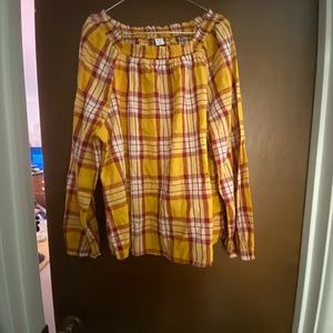 Plaid Old Navy woman’s shirt